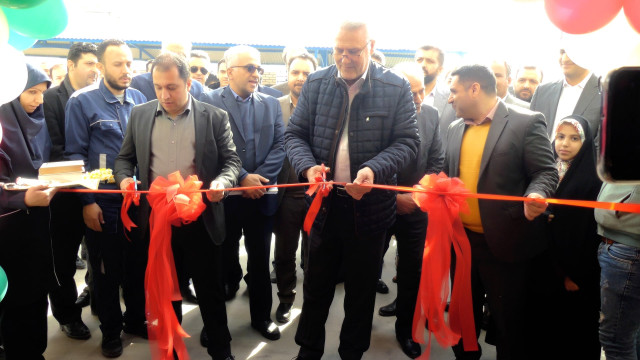 افتتاح واحدهای صنعتی در منطقه ویژه اقتصادی گرمسار به مناسبت دهه مبارکه فجر